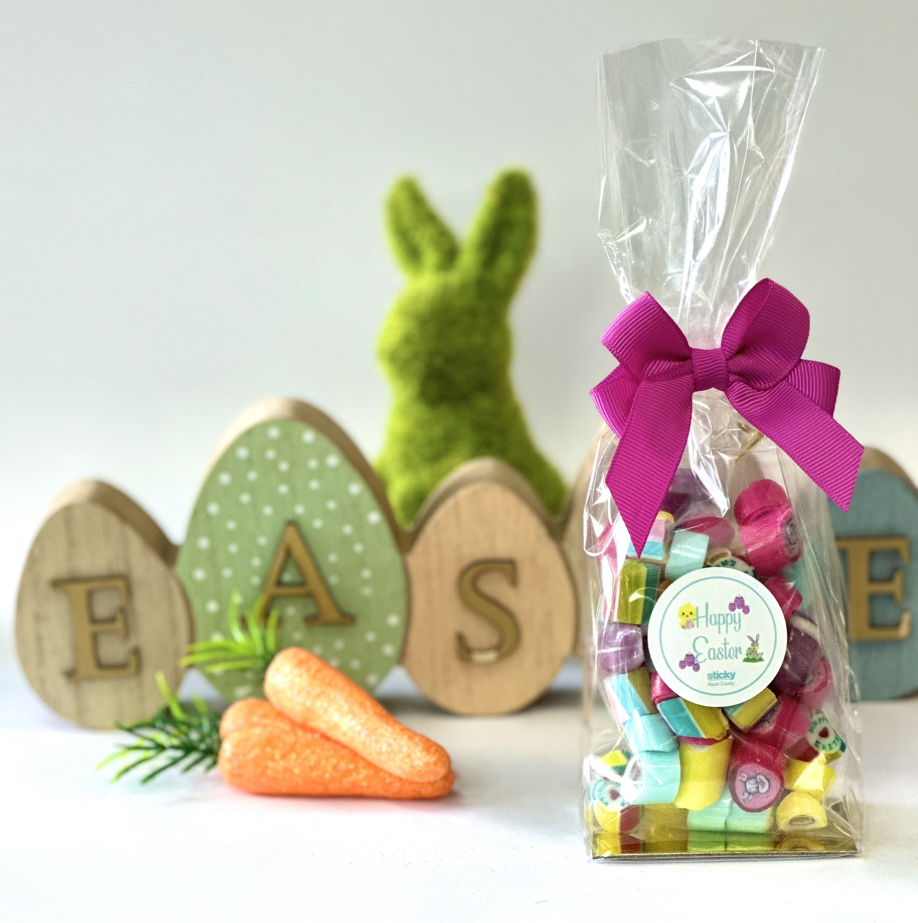 Happy Easter - Gift Bag With Bow (3)
